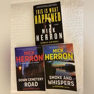 Three Mick Herron Novels